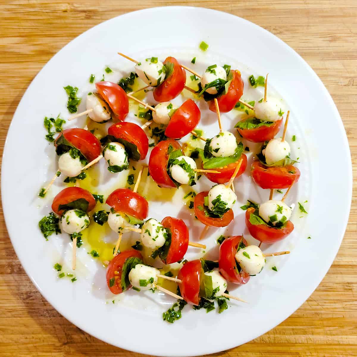 Mini Caprese Spieße