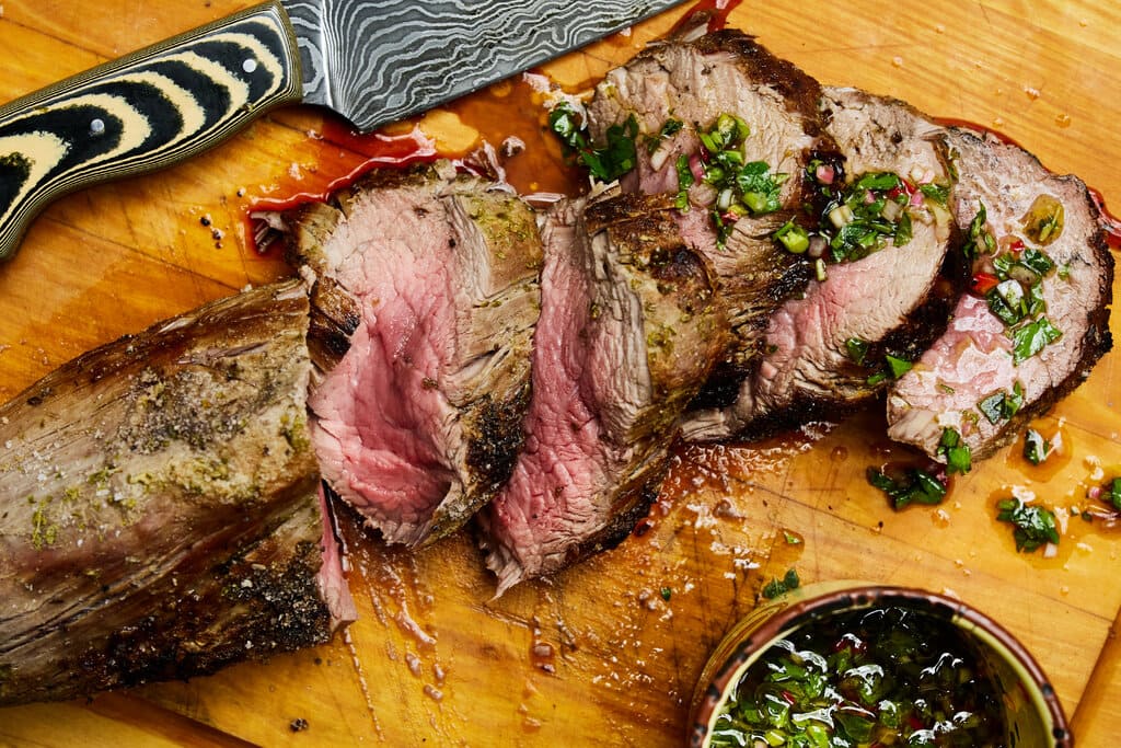 Gegrilltes Südtiroler Rindfleisch