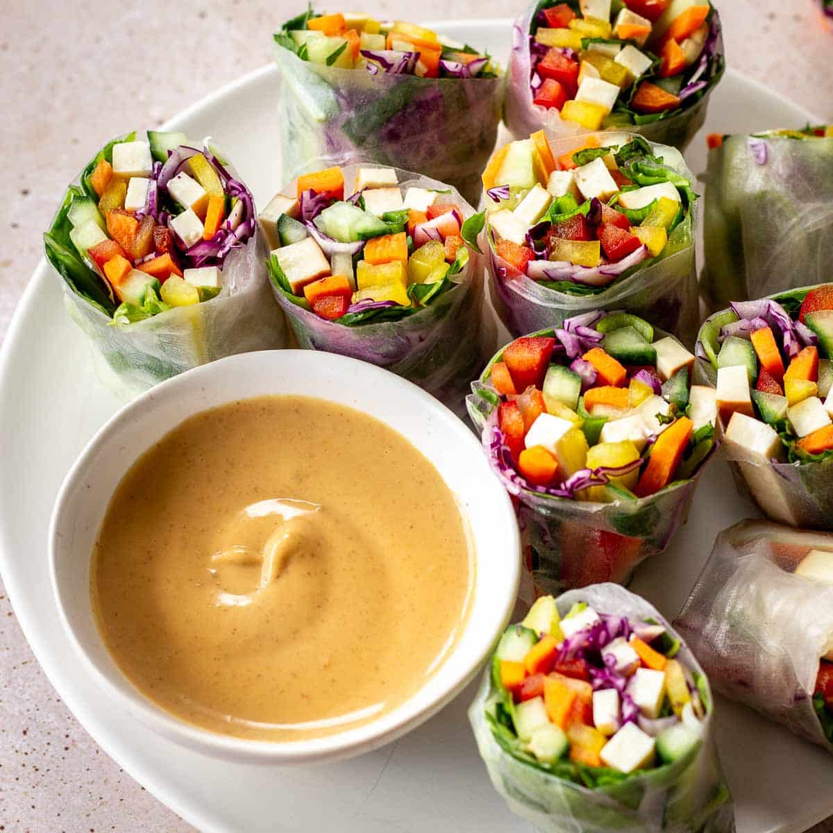 Vegane Frühlingsrollen