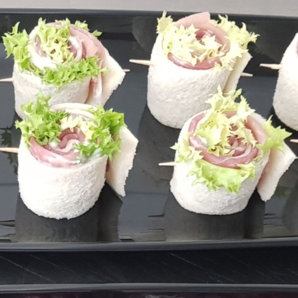 Tramezzini Rohschinkenrose