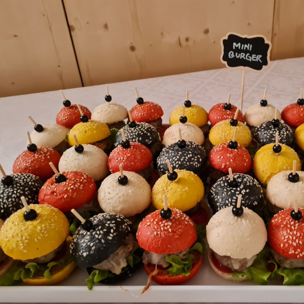 Mini Burger (Vegetarisch/Grillkäse)