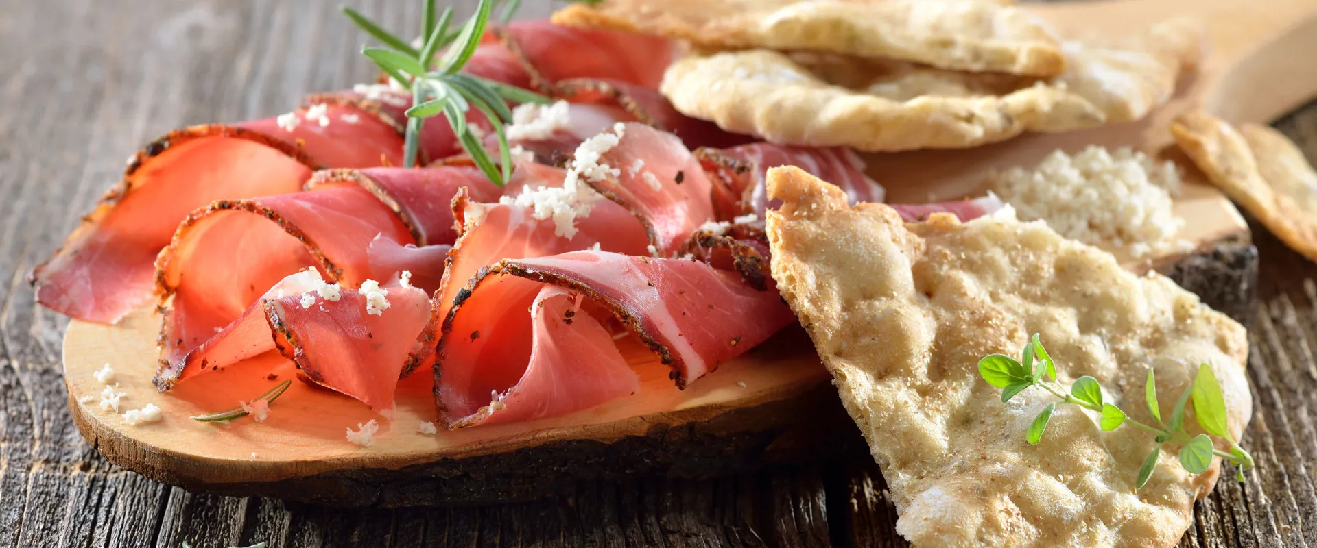 Südtiroler Speck- und Käseplatte